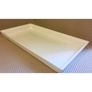 Plastová zásuvka  rozmerov  48,5 x  25 cm    pre chovné klietky 